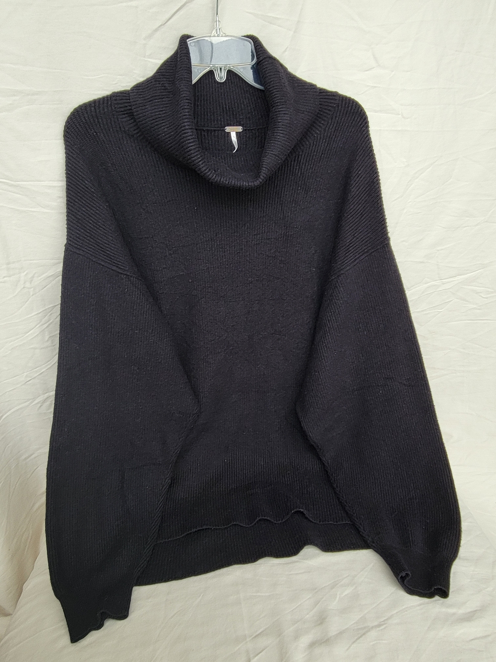 Free People Black Turtleneck Sweater | Women’s Large